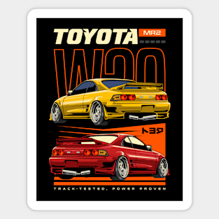 Toyota MR2 W20 Car Magnet